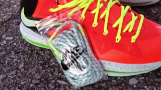 [wombazaar] Nike Lebron X 10 PS Elite _Total Crimson_ on feet