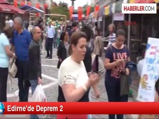 Keşan'da Depremden Etkilenen 9 Kişi Hastaneye Kaldırıldı