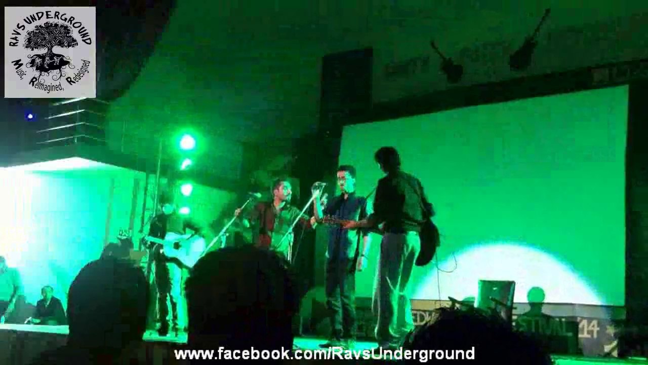 Aankhon k sagar + Garaj baras (Rav's Underground live at All Pakistan battle of bands K.E.M.U)