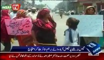 Protests in Faisalabad on closure of gas