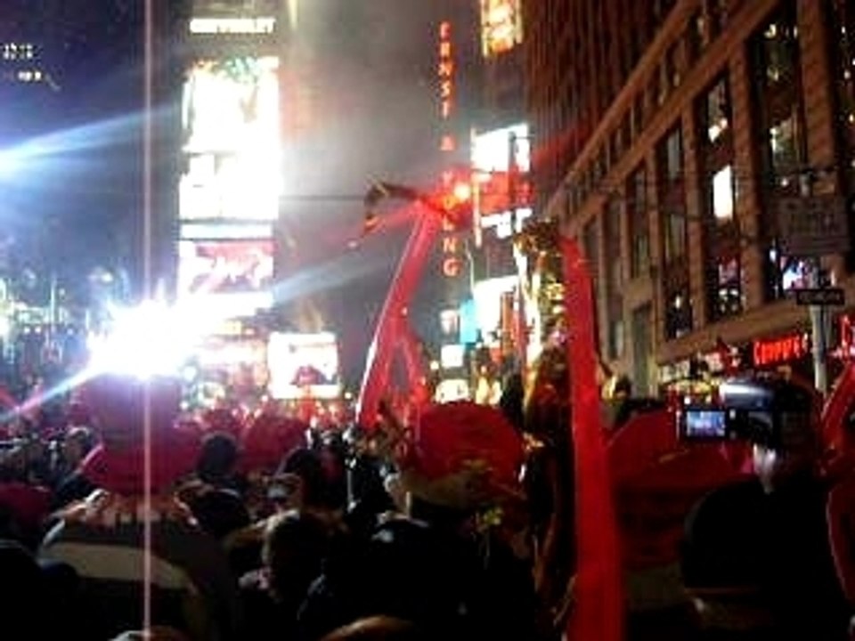 "New York, New York" de Frank Sinatra...