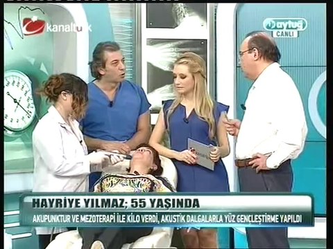 Akustik facelift ile neştersiz yüz germe ve gençleştirme.Uz.Dr.İsmail Ağar