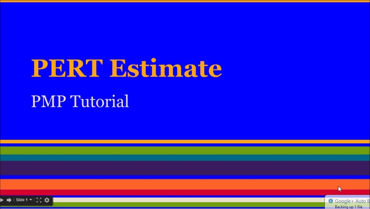 PMP® Exam Prep Online, PMP Tutorial | Using PERT Estimate & Critical Path Method Scheduling Complex Projects an easy way
