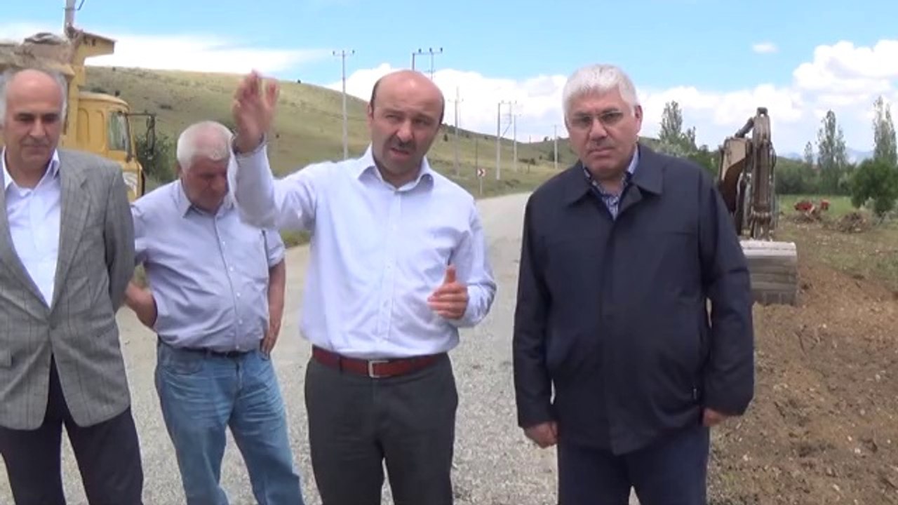Tüfekçi, Seydişehir-Taraşçı Arasında Yol Çalışmalarını İnceledi