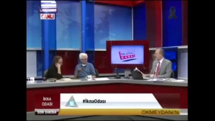 Ulusal Kanal'da 'buz kestiren' hakaret