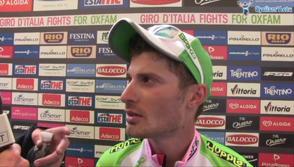 Enrico Battaglin remporte la 14e étape du Tour d'Italie - Giro d'Italia 2014