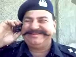 this police man has very nice way to simle.watch it.