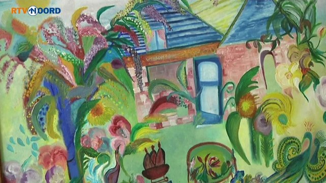 Schilderijen De Ploeg bijna met grofvuil mee - RTV Noord