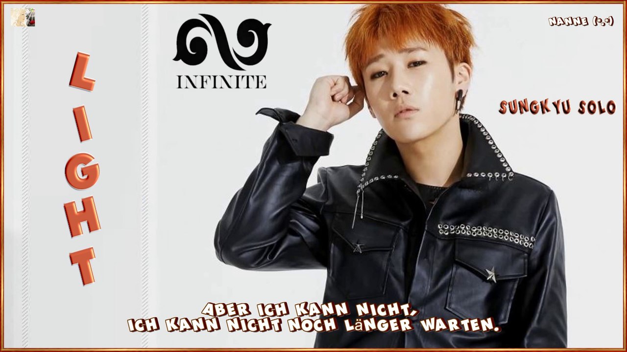 Infinite (Sungkyu Solo) - Light k-pop [german sub]