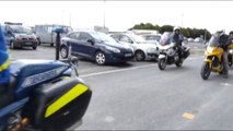 Session de formation des motards avec la gendarmerie et la police