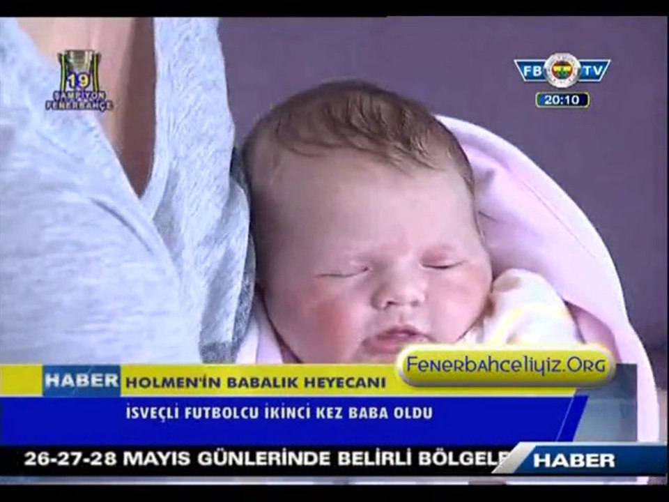 Holmen'in mutlu günü!
