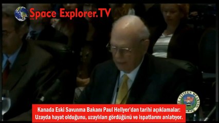 Tarihi açıklamalar: Kanada Savunma Bakanı UZAYLILARI anlatıyor | Paull Hellyer - Tünelin Sonundaki Işık