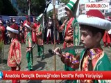 Anadolu Gençlik Derneği'nden İzmit'te Fetih Yürüyüşü