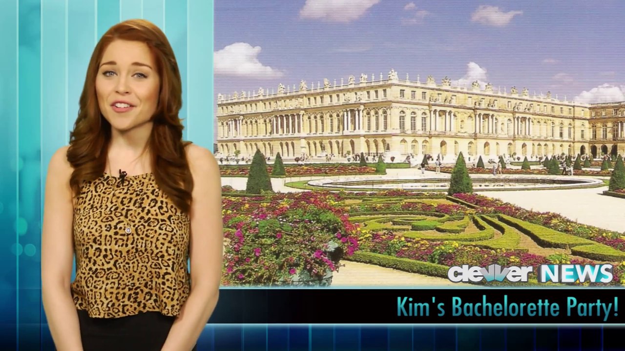 Kim Kardashian Parties In France For Her Bachelorette Party!