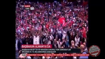 Başbakan Erdoğan, coşkuyla karşılandı