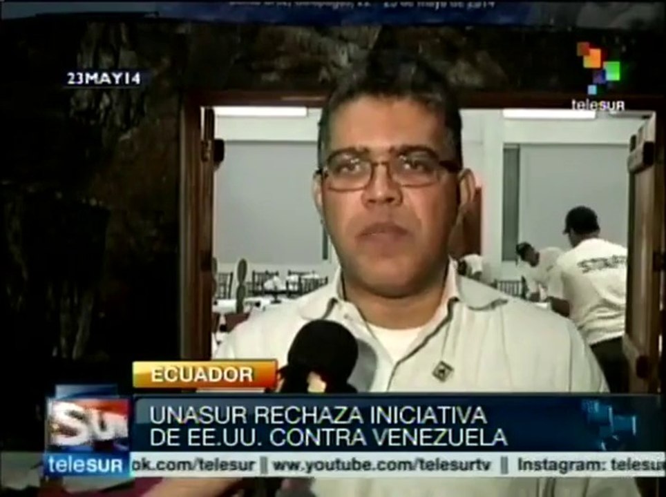 No tolerará UNASUR la imposición de "sanciones" de EEUU a Venezuela
