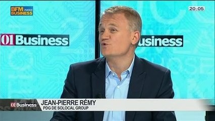 Comment l'ex-groupe Pages Jaunes transforme son modèle économique ?: Jean-Pierre Rémy, dans 01Business - 24/05 1/4