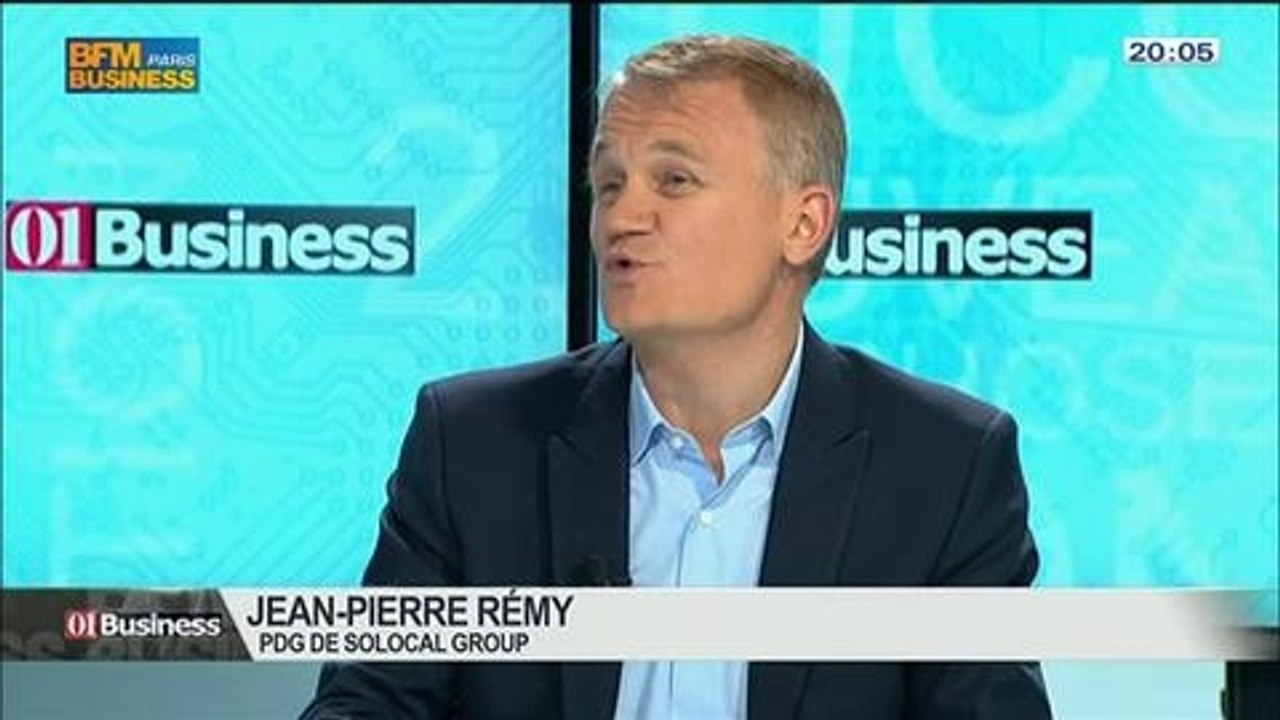 Comment l'ex-groupe Pages Jaunes transforme son modèle économique ?: Jean-Pierre Rémy, dans 01Business - 24/05 1/4