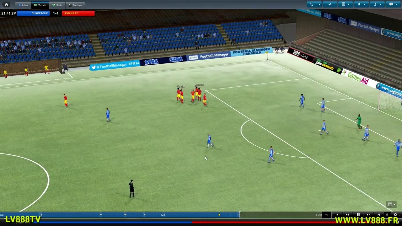 Football Manager 2014 - Alex Reeves Story n°5 - Episode n°7- LV888TV