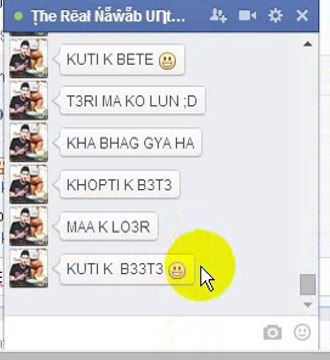 NAWAB KA LODER VEDIO MAIN PROVE :3 SALA OQAT LES PAPA KO KETNA F33L KRTA HAI CHUTIA MA KA BCHA HAI YE