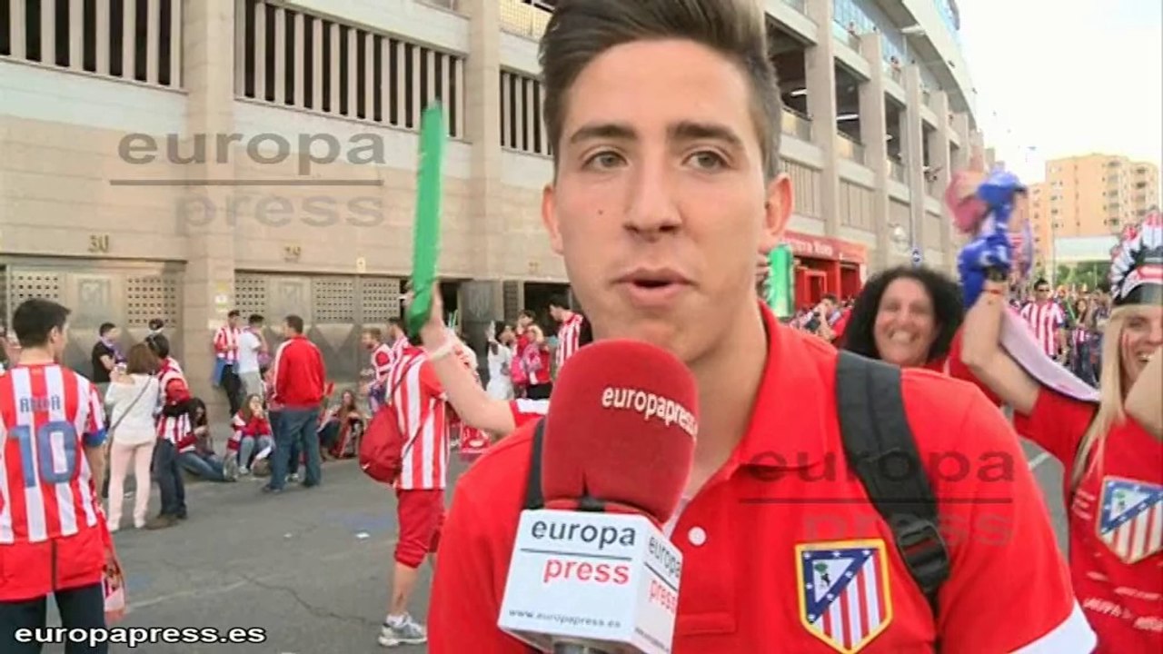 Madridistas y colchoneros confian en sus respectivos equipos