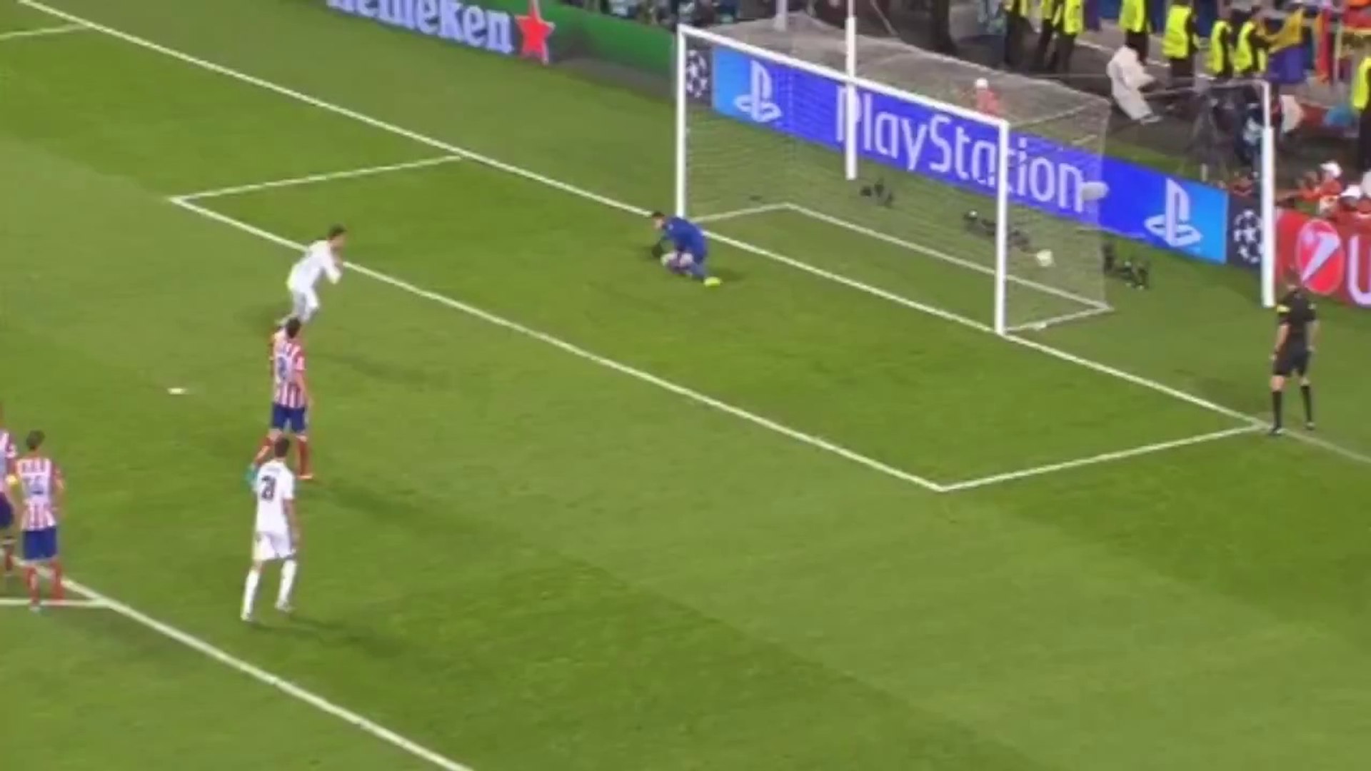 Cristiano Ronaldo Goal Real Madrid vs Atletico Madrid 4-1 24/05/2014 Final  Champions League HD on Make a GIF