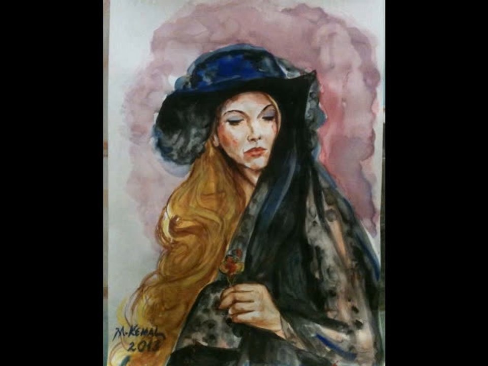 Mahmut Kemal Arslan watercolor works