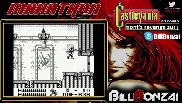 Marathon castlevania : Castlevania II Belmont's revenge sur GameBoy (4/10)