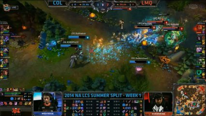 LCS NA W1D2 Game 2 COL vs LMQ