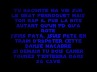 Mister You | Lettre à un traitre (Paroles / Lyrics)