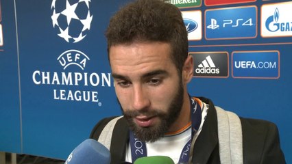 Dani Carvajal pensaba en lo peor