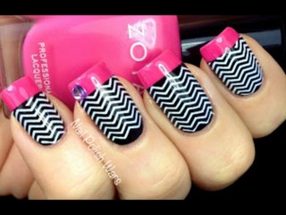 How to Do Nail Designs ✦ Draw Easy Nail Art Designs Pattern ✦ DIY Tutorial