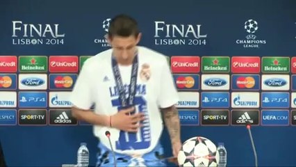 Di María, mejor jugador de la final: "La décima es una alegría muy grande"