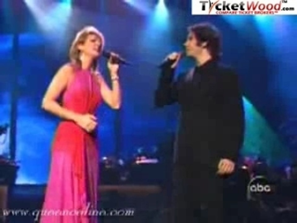Celine dion and Josh groban live - Vidéo Dailymotion