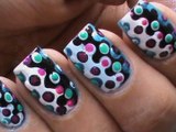 Dotting Nail Art Designs For Beginners Cute Easy Polka Dots Dotting Tool Dotted Nails technique