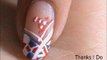 Colourful Design French Tip ! EASY nail designs for short nails- nail art tutorial beginners