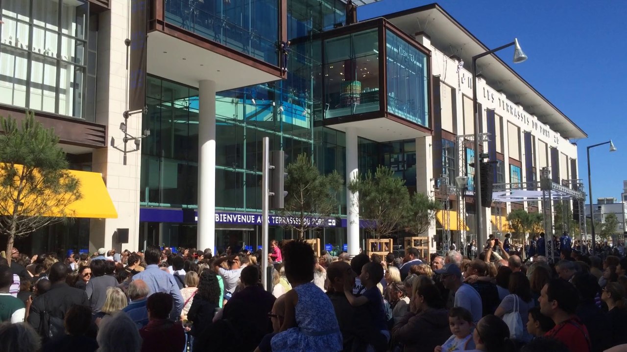 inauguration Les Terrasses du Port : tambours japonais 24/05/2014