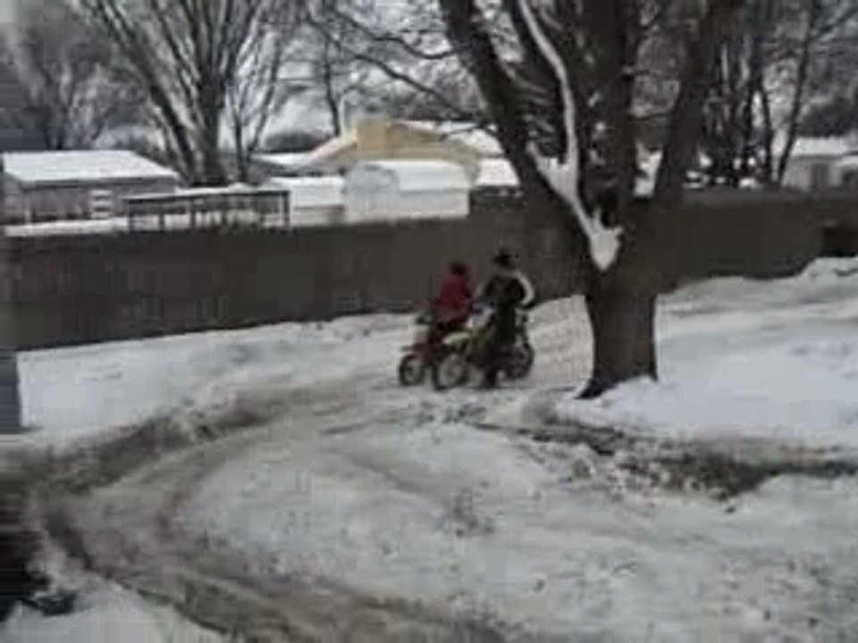 Dirt Bike en folie