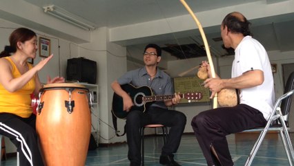 A música Jesus Cristo na Art Brasil Capoeira