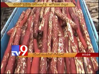 Smugglers obstruct global tenders for red sander sale