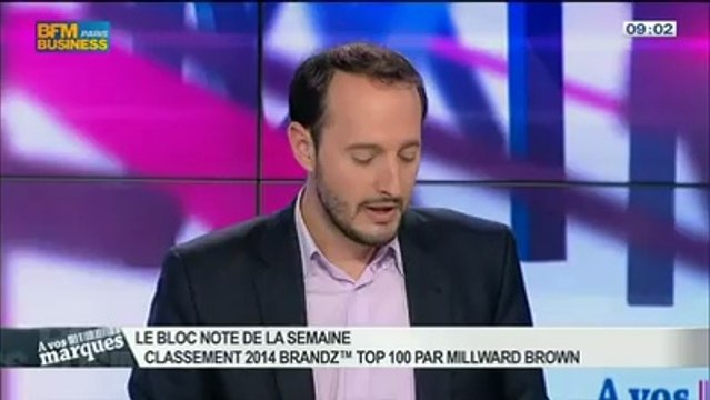 Le top 100 des marques par Millward Brown: Anthony Babkin, dans A vos marques 1/3