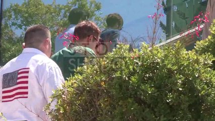 18|05|2014 Rob Pattinson attending the photocall for The Rover