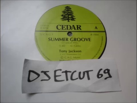 TONY JACKSON -SUMMER GROOVE (RIP ETCUT)CEDAR REC 84