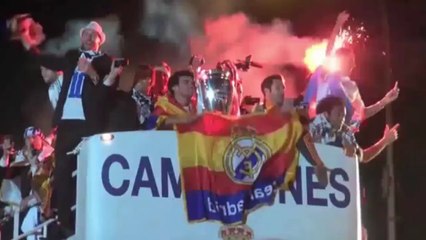 La folie à Madrid pour fêter la Décima du Real !