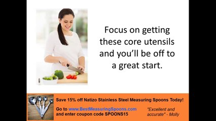 Cooking Utensils List – What To Get When Starting Out