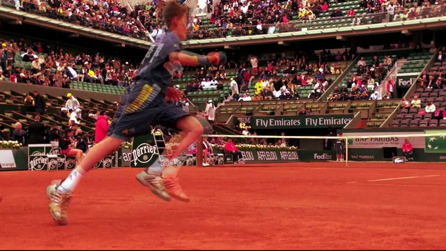 Clip Ramasseurs de balles Roland Garros-2014