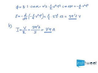 Selectividad Física Madrid 2012 Fuerza electromotriz inducida