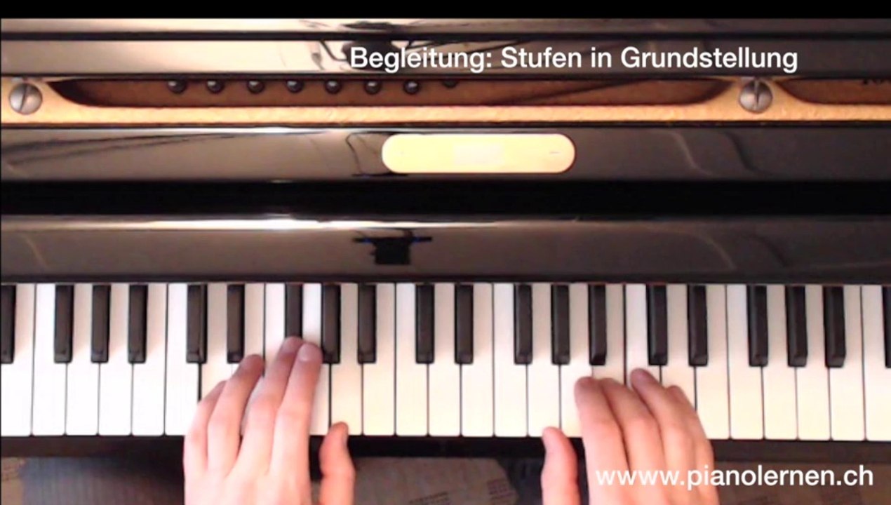 Zigeunerleben - Begleitung Grundstellung Stufen - Teil 2