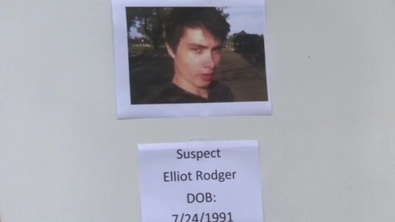 Identity of gunman in California shootings is confirmed as Elliot Rodger