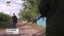 Russians hunting down brainwashed NATO nazis in Lysychansk